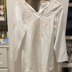 julia amory bridgette dress Embroidered Tunic Top
